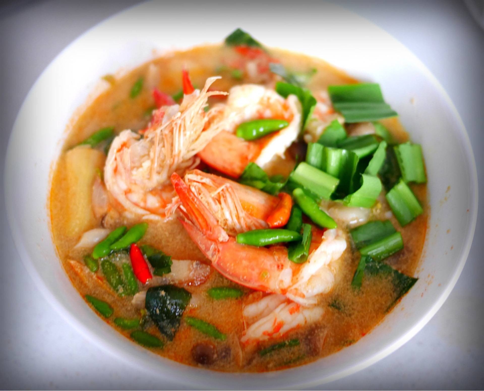 ต้มยำถ้วยใหญ่น้ำข้นทะเล