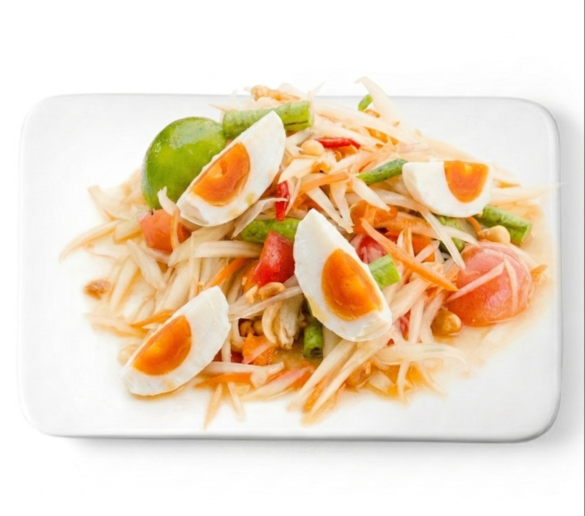 ตำไทยไข่เค็ม