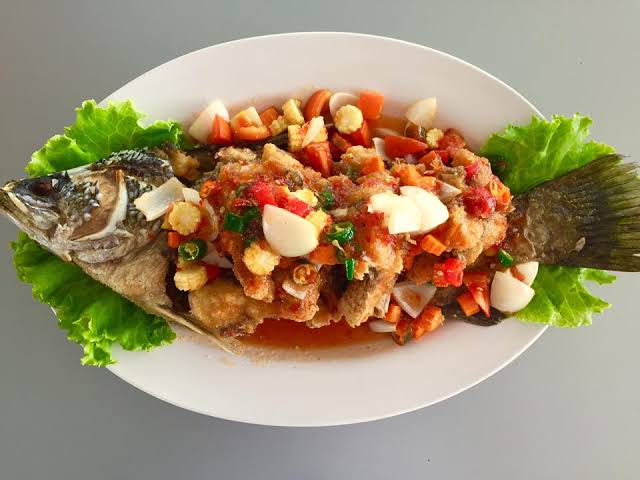 ปลากะพงสามรส 