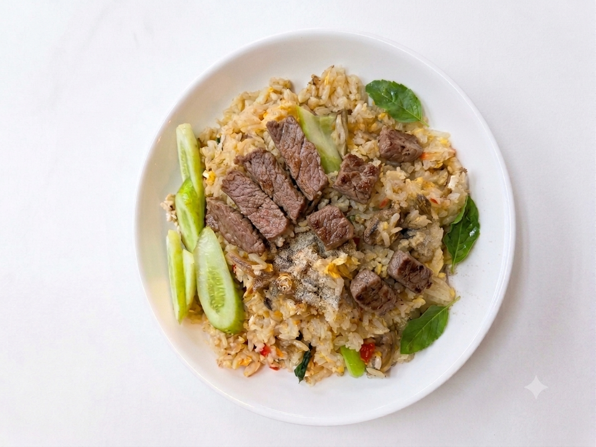 ข้าวผัดปลาเค็ม