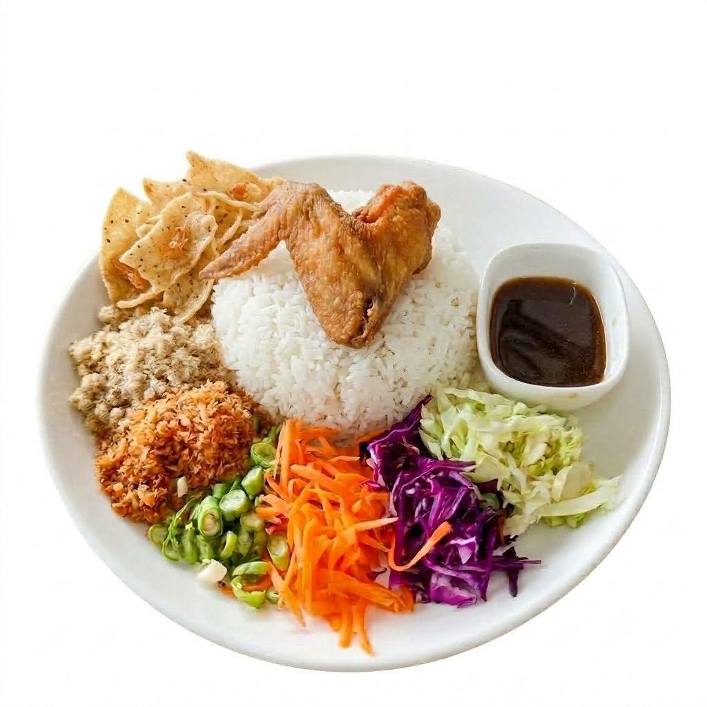 ข้าวยำอินตาเนีย Classic 1 (ปีกไก่)
